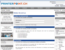 Tablet Screenshot of printerpoint.ch